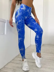 Legínovo Push-up calypso modré legíny Veľkosť: L