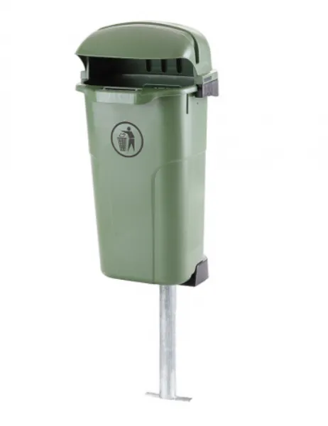 EUROPLAST URBAN odpadkový koš zelený