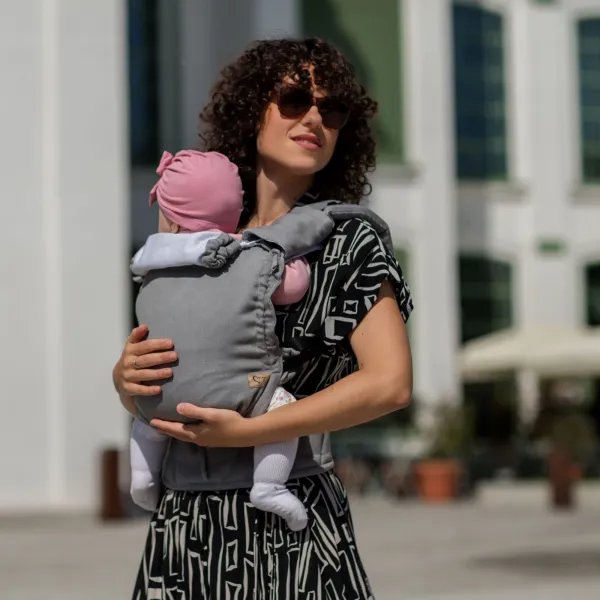Moyo – Only Gray | Ergonomický nosič Verzia nosiča: Classa, Veľkosť: Tiny size