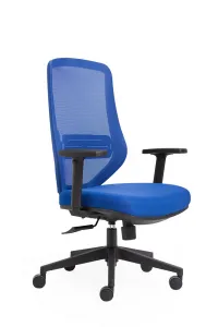 Ergonomická stolička KELLY Farba: Modrá