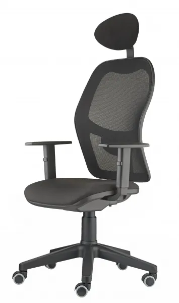 Danker Ergonomická stolička Q3 / HK NET / Čierna