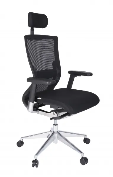 Ergonomická kancelárska stolička Inga Prevedenie: Bez hlav. opierky
