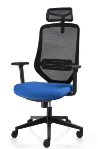 Ergonomická stolička KELLY Farba: Modrá