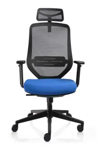 Ergonomická stolička KELLY Farba: Modrá