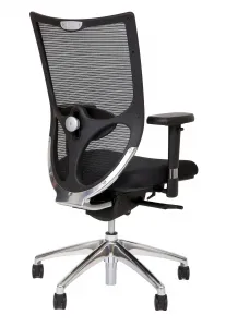 Záťažové kreslo 777 NRP / Mesh / 160 kg, čierna