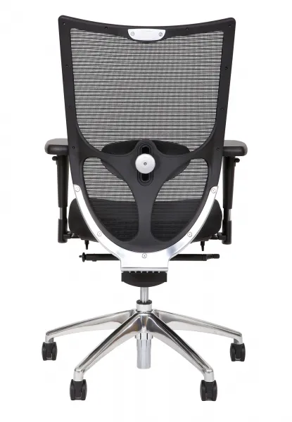 Záťažové kreslo 777 NRP / Mesh / 160 kg, čierna