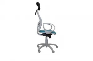 Danker Ergonomická stolička Q3 / HK NET / Sivá