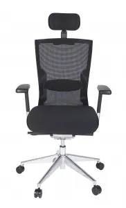 Ergonomická kancelárska stolička Inga Prevedenie: S hlav. opierkou