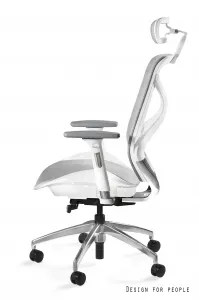 Danker Ergonomická kancelárska stolička Hook Prevedenie: Biely