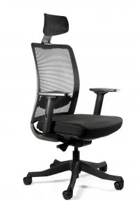 Ergonomická kancelárska stolička Argun Prevedenie: Bez hlav. opierky