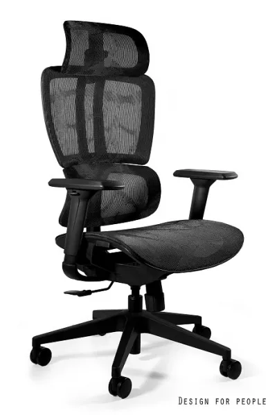 Ergonomická kancelárska stolička Uniq Prevedenie: Čalúnený sedák