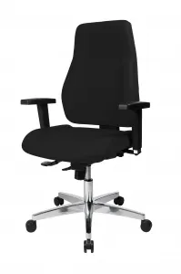 Topstar Kancelárska stolička P91, Čierna