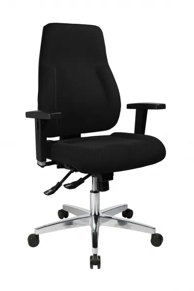 Topstar Kancelárska stolička P91, Čierna