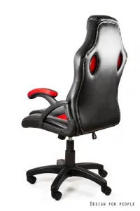 Herné kreslo Game 7 - Black/Red
