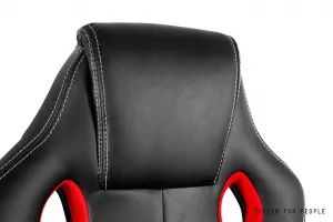 Herné kreslo Game 7 - Black/Red
