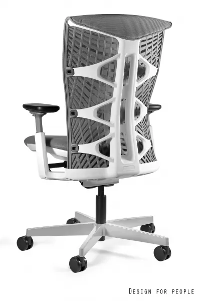 Ergonomická stolička Yura Farba opierky: Biela/Šedá