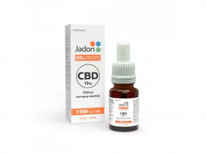 Jadon - Oil drops- konopný destilát CBD 15%