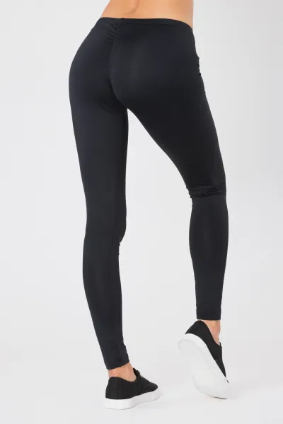 GoldBee Legíny Low Waist Black Velikost: M