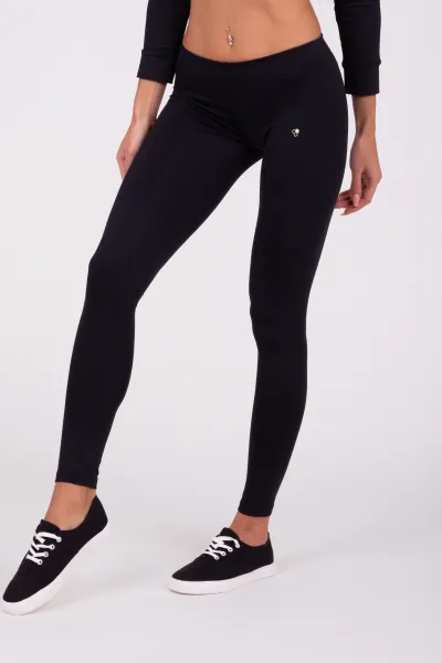 GoldBee Legíny Low Waist Black Velikost: M