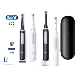 Oral-B iO Series 4 Matt Black + Quite White DUO Pack