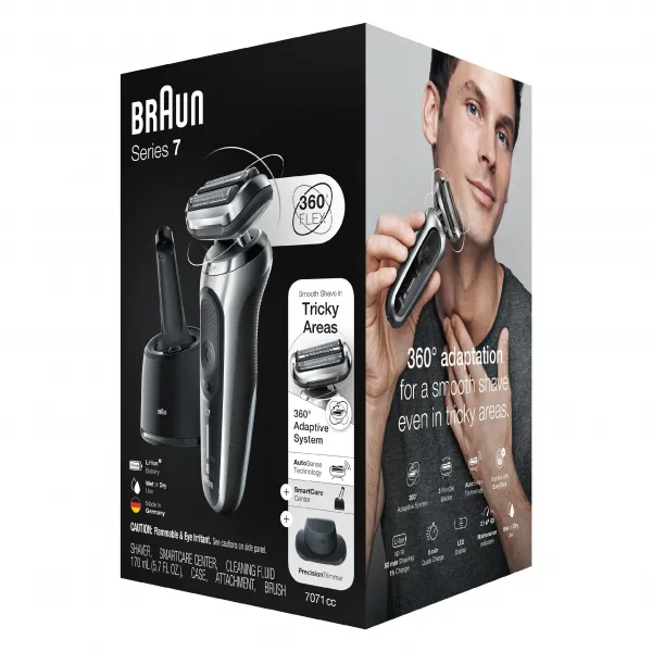 BRAUN Series 7 71-S7200cc Silver