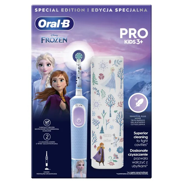 Oral-B Vitality Pro Kids Frozen + Cestovní pouzdro