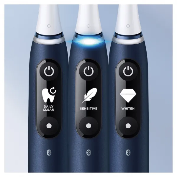 Oral B iO7 elektrická zubná kefka s puzdrom Sapphire Blue