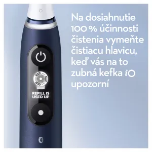 Oral B iO7 elektrická zubná kefka s puzdrom Sapphire Blue