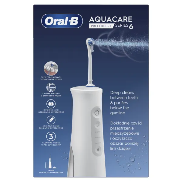 Oral-B Aquacare 6 Pro Expert ústna sprcha