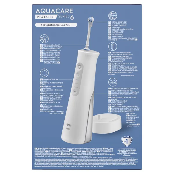 Oral-B Aquacare 6 Pro Expert ústna sprcha