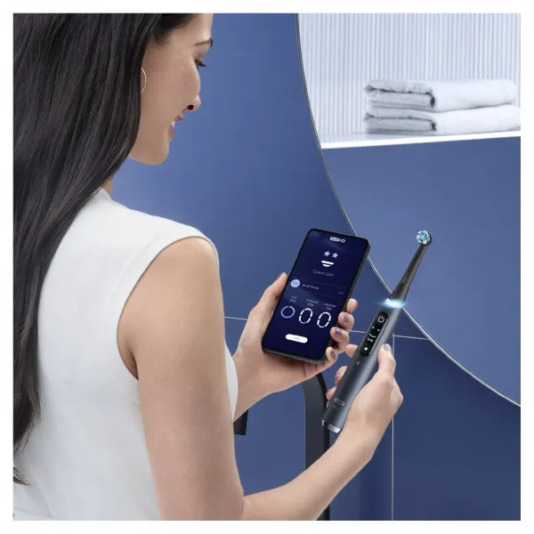 Oral-B iO Series 9 DUO Black/Rose elektrický zubní kartáček