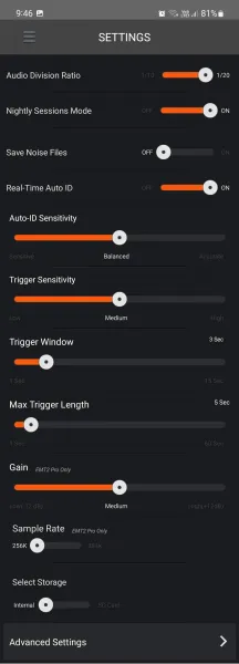Wildlife Acoustics ECHO METER TOUCH 2 PRO Android & iOS (USB-C)