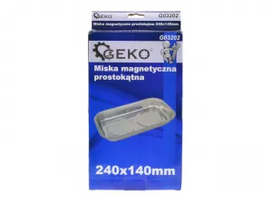 Geko Obdĺžniková magnetická miska 240x140mm