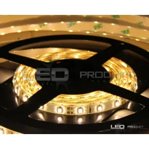 LEDprodukt 5m LED pásik 60LED/m vodeodolný SMD2835 4,8W/m teplá biela IP65 12V