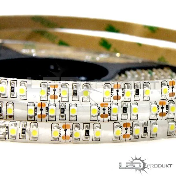 LEDprodukt LED pásik 120LED/m vodeodolný SMD2835 9,6W/m neutrálna biela IP65 12V