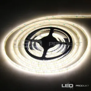 LEDprodukt LED pásik 120LED/m vodeodolný SMD2835 9,6W/m neutrálna biela IP65 12V