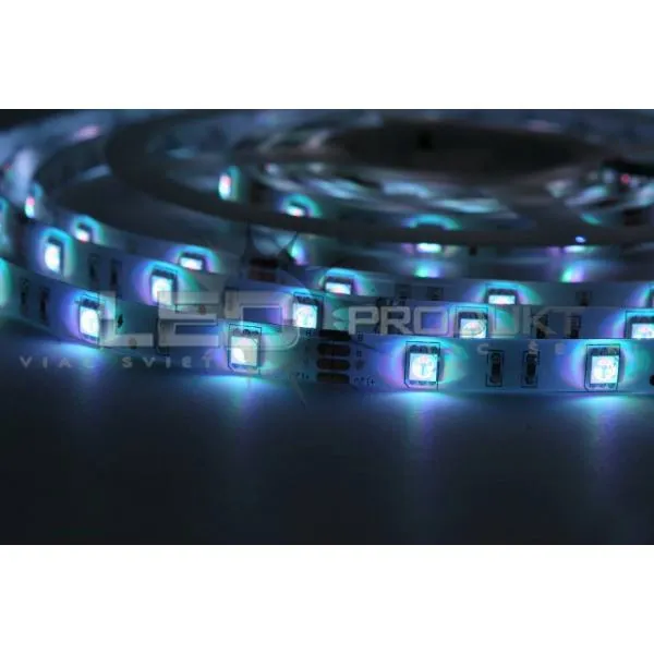 LEDprodukt LED pásik RGB SMD5050 7,2W/m 30LED/m IP65 12V
