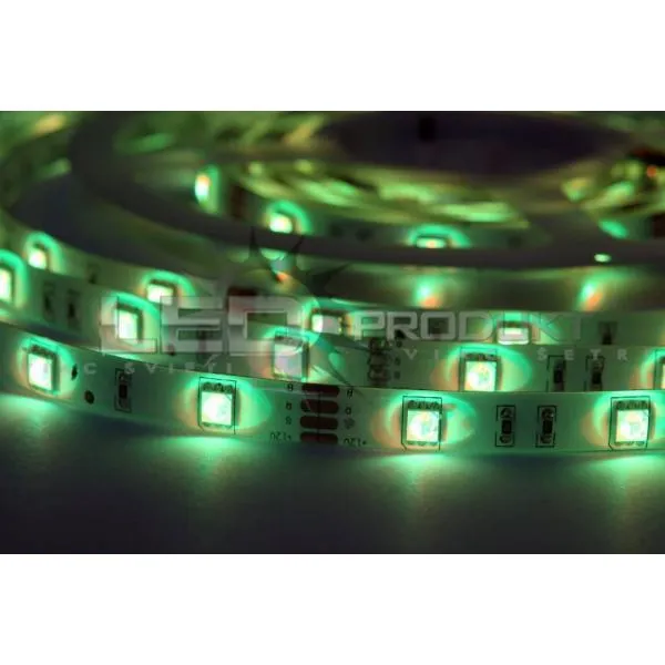 LEDprodukt LED pásik RGB SMD5050 7,2W/m 30LED/m IP65 12V