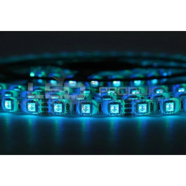 LEDprodukt LED pásik RGB SMD5050 14,4W/m 60LED/m IP65 12V