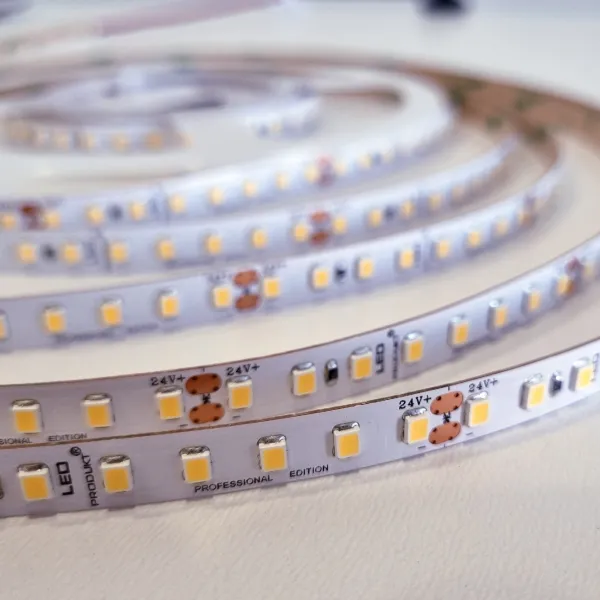 LEDprodukt PROFI LED pásik 128LED/m SMD2835 9,6W/m neutrálna biela IP20 24V - vysokosvietivý