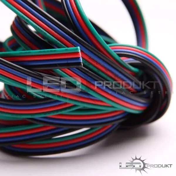 LEDprodukt RGB kábel 0,5mm