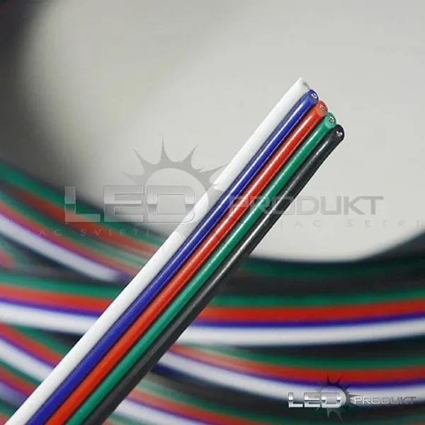 LEDprodukt RGBW kábel 0,75mm