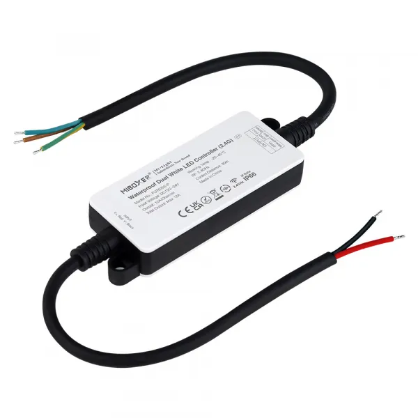 LEDprodukt LED prijímač Dual White vodeodolný IP66 - 2,4GHz (FUT035S-P)