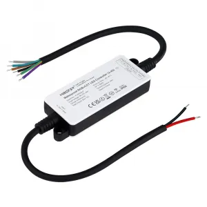 LEDprodukt LED prijímač RGB + DUAL WHITE vodeodolný IP66 - 2,4GHz (FUT039S-P)