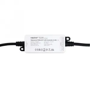 LEDprodukt LED prijímač RGB + DUAL WHITE vodeodolný IP66 - 2,4GHz (FUT039S-P)