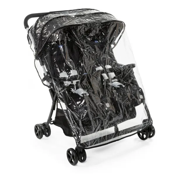 Súrodenecký športový kočík Chicco Ohlala Twin Farba: Black Night