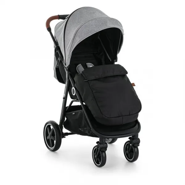 PETITEMARS Nánožník ku kočíku Petite&Mars Street+, Royal, Move čierny