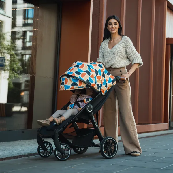 PETITE&MARS - Strieška na kočík Street+ Limited 100 Retro