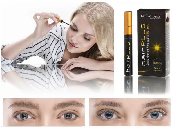 Hairplus FacEvolution Growth Serum for Eyelashes and Eyebrows rastové sérum na riasy a obočie 4,5 ml
