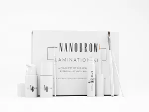 Nanobrow Lamination Kit Profesionálna súprava na lifting a lamináciu obočia